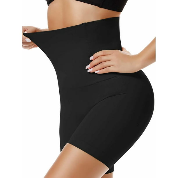 Nearly Nude Black Smoothing Model Cotton Shapewear High-waist Brief Shaper NEW